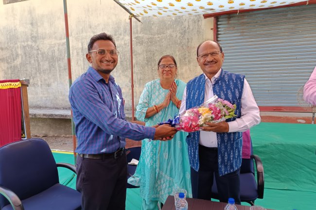 “Bhumi Pujan” for “Office-cum-Godown building” to be constructed at WRS, Bardoli on March 15, 2025. 