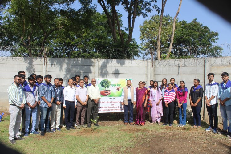 “Bhumi Pujan” for D-type Staff Quarters and Stage for student’s cultural functions to be constructed at College of Agricultural Engineering and Technology, Dediapada