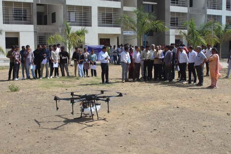 “Bhumi Pujan” for D-type Staff Quarters and Stage for student’s cultural functions to be constructed at College of Agricultural Engineering and Technology, Dediapada
