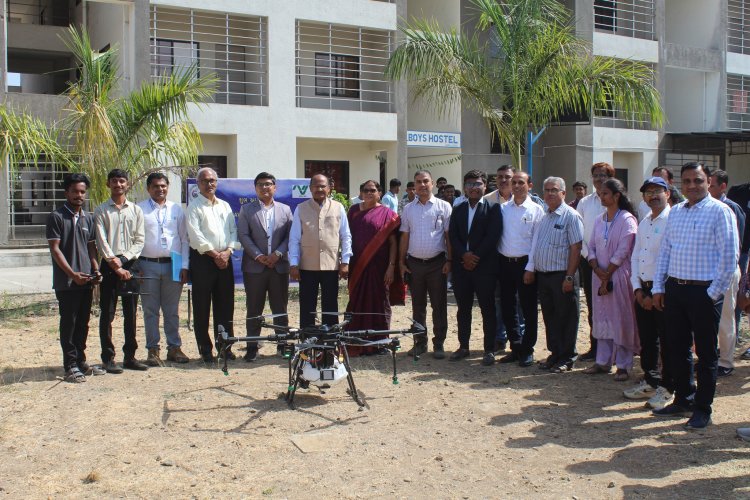“Bhumi Pujan” for D-type Staff Quarters and Stage for student’s cultural functions to be constructed at College of Agricultural Engineering and Technology, Dediapada