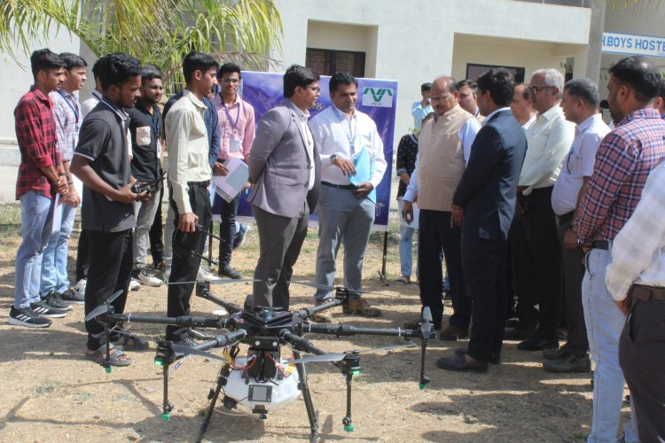 “Bhumi Pujan” for D-type Staff Quarters and Stage for student’s cultural functions to be constructed at College of Agricultural Engineering and Technology, Dediapada