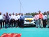 Hon’ble Vice-Chancellor Dr. Z. P. Patel along with other University officers performed the ‘Vahan Puja’ of the newly purchased vehicle (Maruti Suzuki Ertiga) at College of Agriculture, Waghai.