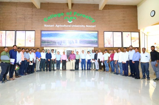 Hon’ble Vice Chancellor Dr. Z. P. Patel chaired the first meeting of the Board of Studies for the Faculty of Forestry 
