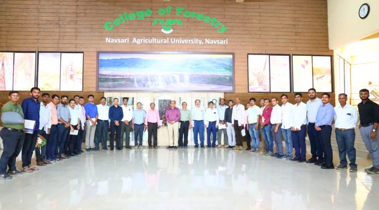 Hon’ble Vice Chancellor Dr. Z. P. Patel chaired the first meeting of the Board of Studies for the Faculty of Forestry 