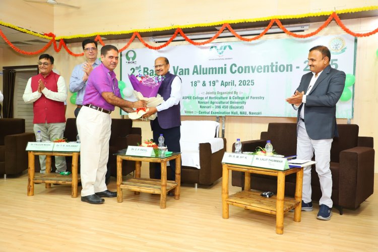 The 2nd Bagh – Van Alumni Convention – 2025 was jointly organized by ASPEE College of Horticulture and College of Forestry, NAU, Navsari on 18th & 19th – April, 2025. 