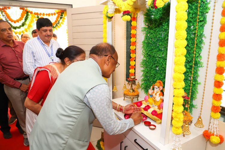 Inaugurated the newly established Pesticide Residue Laboratory at N. M. College of Agriculture, NAU, Navsari 