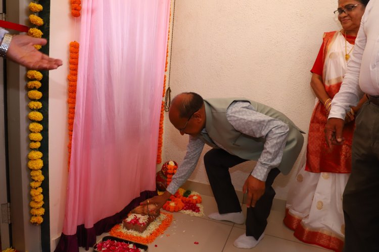 Inaugurated the newly established Pesticide Residue Laboratory at N. M. College of Agriculture, NAU, Navsari 