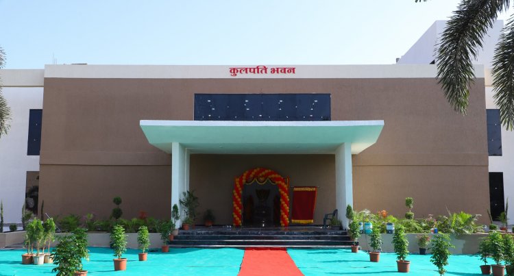 Inauguration of ‘कुलपति भवन' on the Foundation Day of Navsari Agriculture University