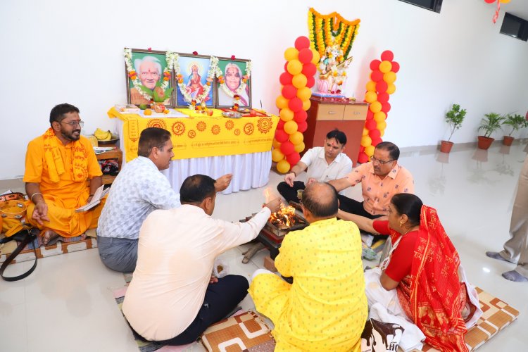 Inauguration of ‘कुलपति भवन' on the Foundation Day of Navsari Agriculture University
