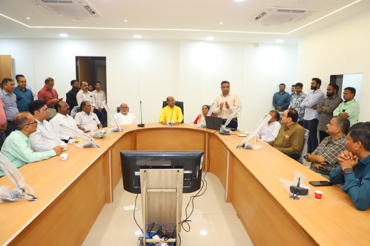 Inauguration of ‘कुलपति भवन' on the Foundation Day of Navsari Agriculture University