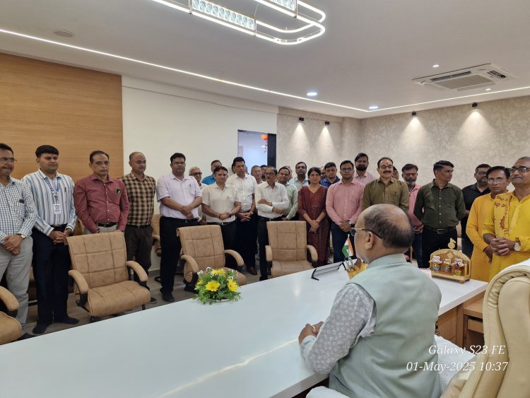 Inauguration of ‘कुलपति भवन' on the Foundation Day of Navsari Agriculture University