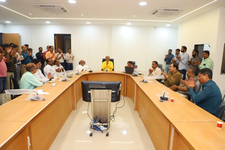 Inauguration of ‘कुलपति भवन' on the Foundation Day of Navsari Agriculture University