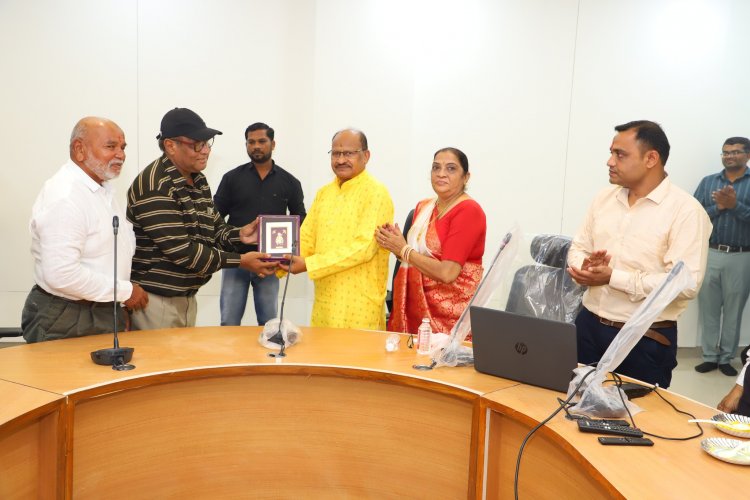 Inauguration of ‘कुलपति भवन' on the Foundation Day of Navsari Agriculture University