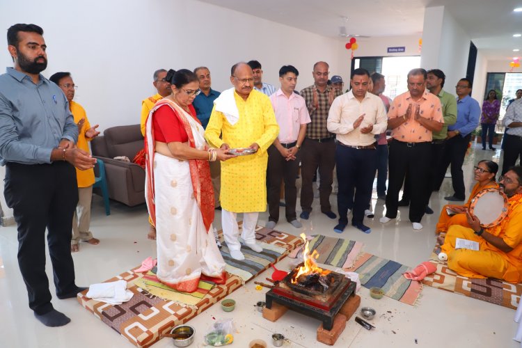 Inauguration of ‘कुलपति भवन' on the Foundation Day of Navsari Agriculture University