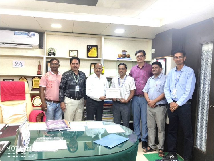 All India Co-ordinated project on Plantation Crops received 'Best resources generating centre for the year 2024-25' 