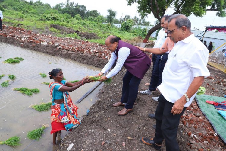Opening Ceremony of Agricultural Research Station, Vedchha