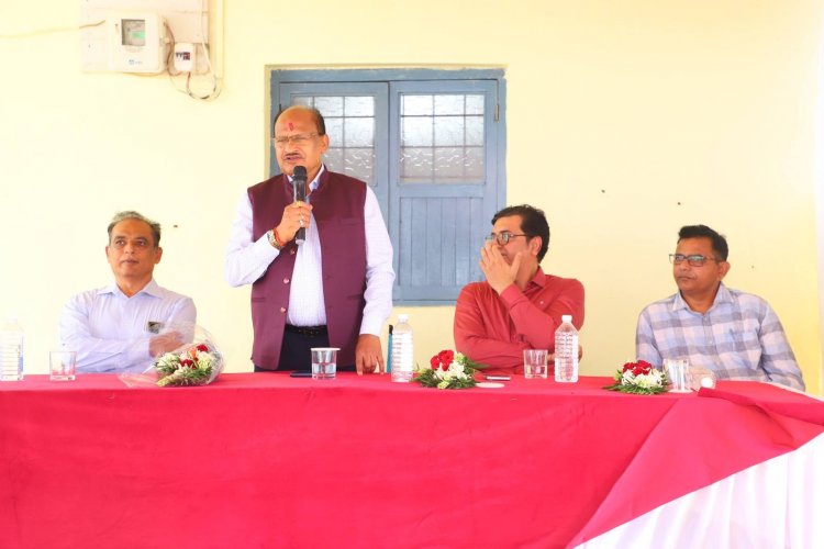Opening Ceremony of Agricultural Research Station, Vedchha