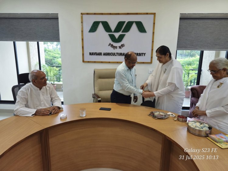Raksha Bandhan Celebration at NAU by Brahma Kumaris