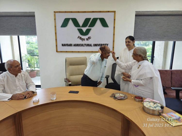 Raksha Bandhan Celebration at NAU by Brahma Kumaris
