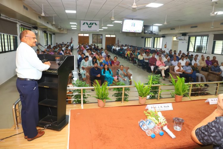 Farewell Function of Dr. C. G. Intwala at ASPEE College of Horticulture