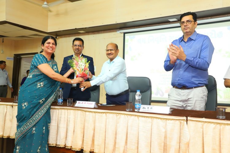 Farewell Function of Dr. C. G. Intwala at ASPEE College of Horticulture