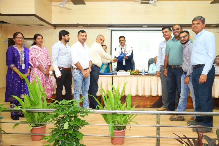 Farewell Function of Dr. C. G. Intwala at ASPEE College of Horticulture