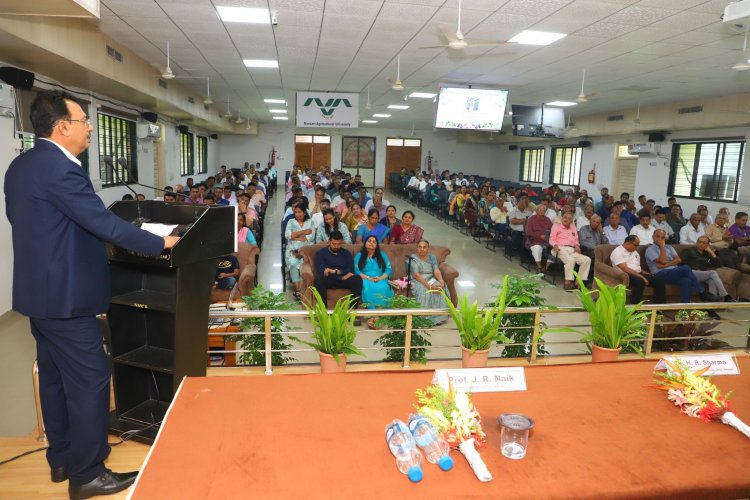Farewell Function of Dr. C. G. Intwala at ASPEE College of Horticulture