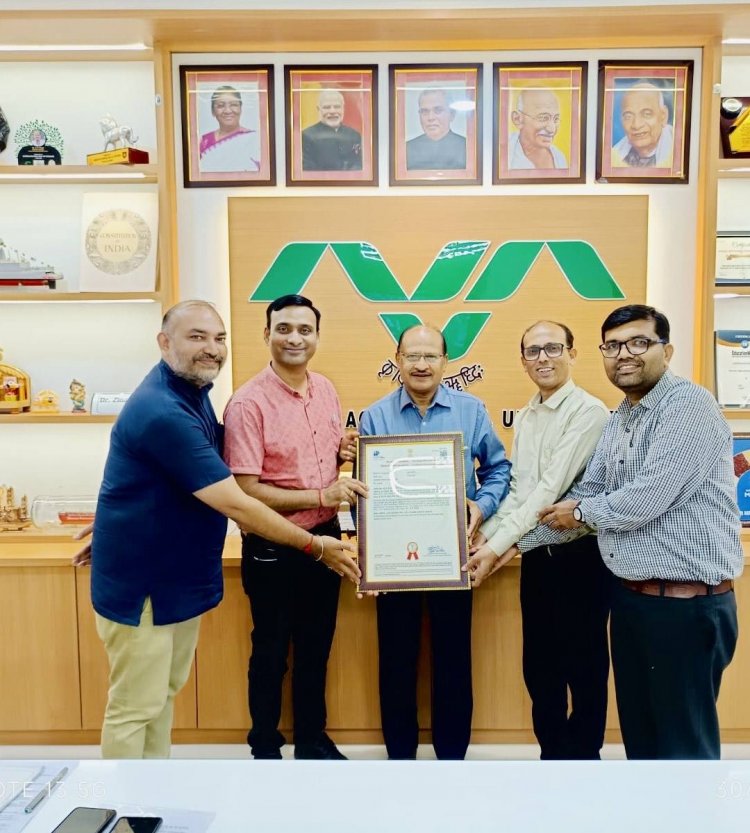 Proud moment for NAU, Navsari!
