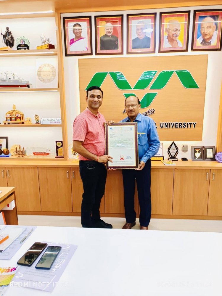 Proud moment for NAU, Navsari!
