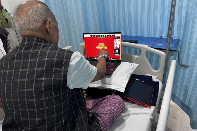 Virtually inaugurated the Cultural Arena at College of Agricultural Engineering & Technology, Dediapada 