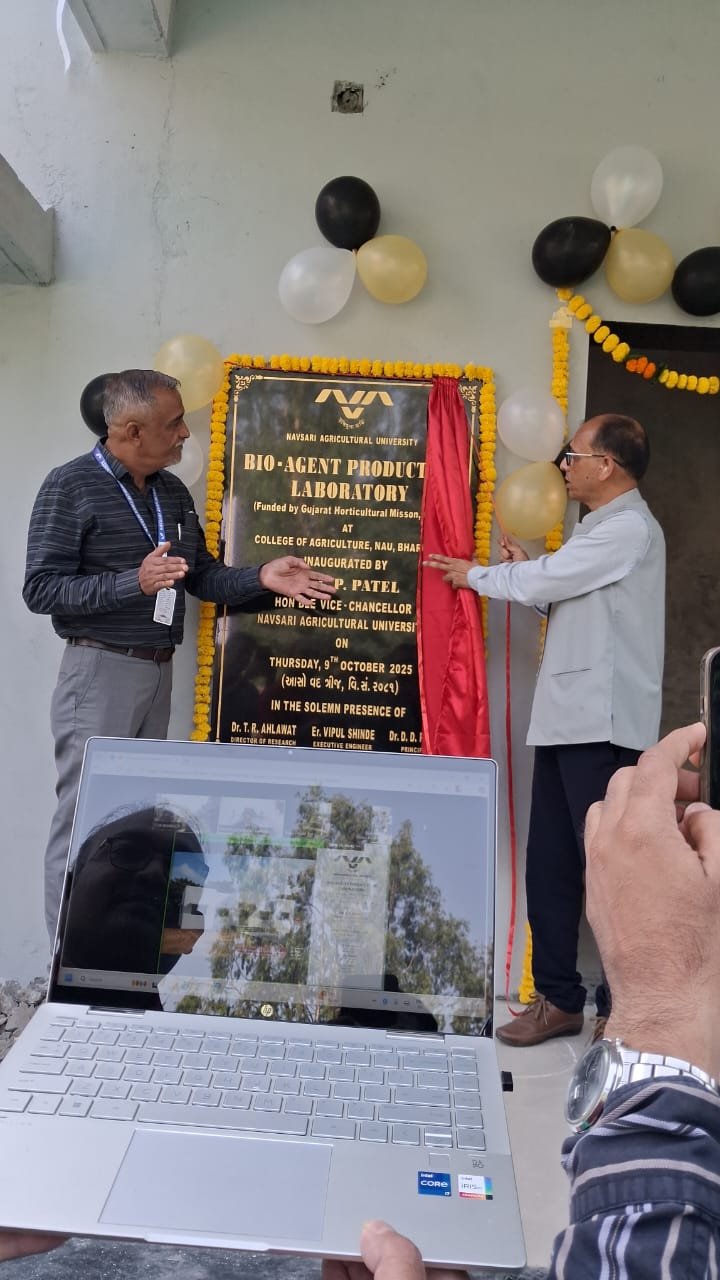 Virtually inaugurating its state-of-the-art Bio-Agent Production Laboratory 