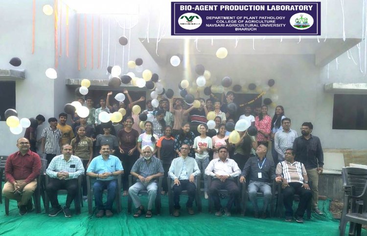 Virtually inaugurating its state-of-the-art Bio-Agent Production Laboratory 