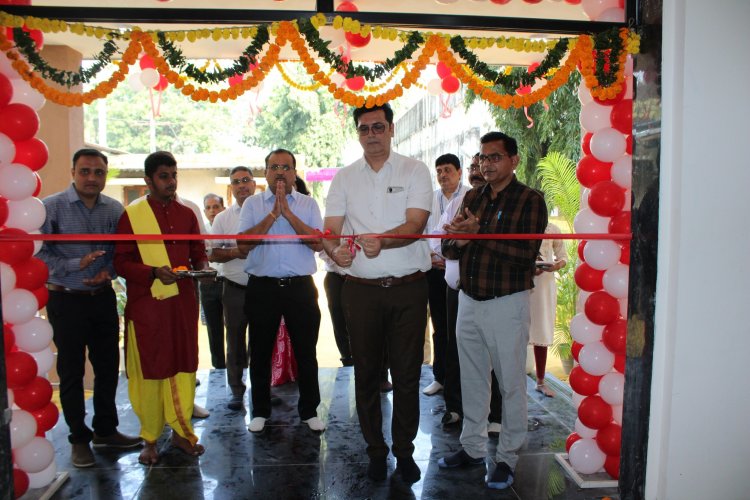 Virtually inaugurated newly constructed IT-cum-Recreation Room for Girls at N. M. College of Agriculture 