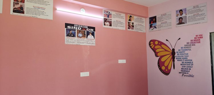 Virtually inaugurated newly constructed IT-cum-Recreation Room for Girls at N. M. College of Agriculture 