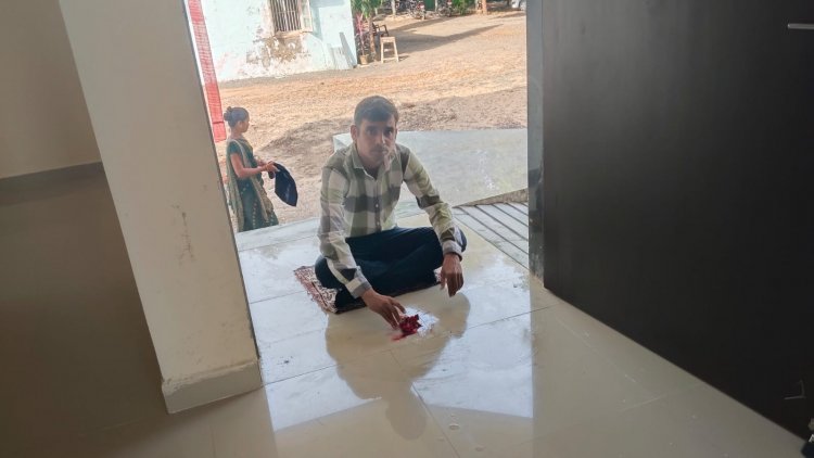 Virtually inaugurated Office building at Agricultural Research Station, NAU, Hansot 