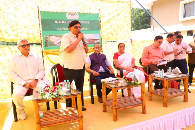 Inauguration of the ASPEE Auditorium at NAU, Navsari 