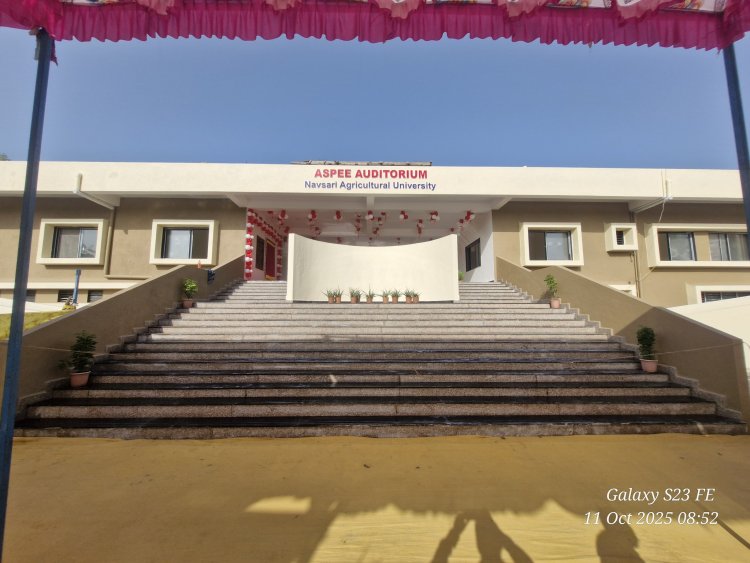 Inauguration of the ASPEE Auditorium at NAU, Navsari 