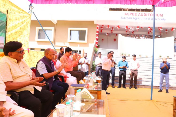 Inauguration of the ASPEE Auditorium at NAU, Navsari 