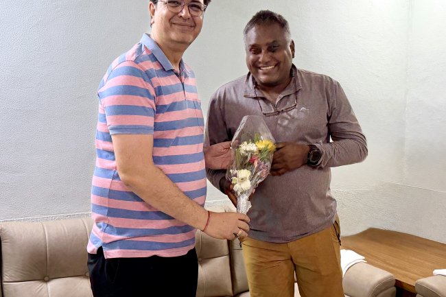 Dhritiman Mukherjee, one of India’s most accomplished Nature and Wildlife Photographers, visited NAU 