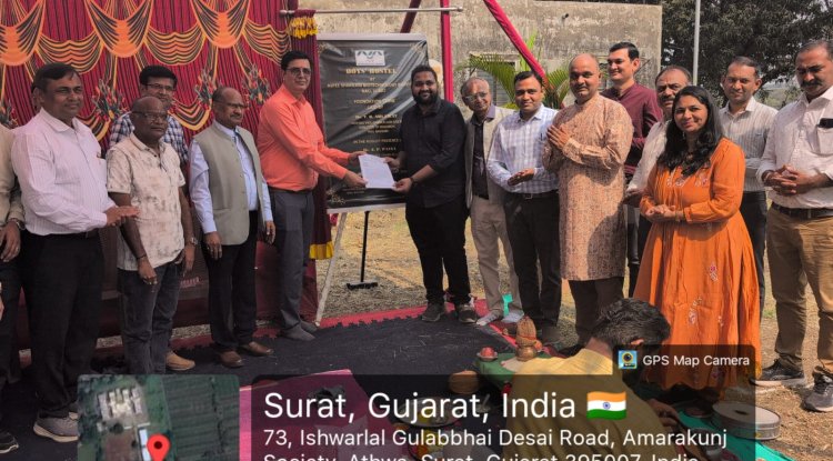 Hon’ble Vice-Chancellor Dr. T. R. Ahlawat laid the foundation stone and performed the Bhoomi Poojan for the Boys’ Hostel 