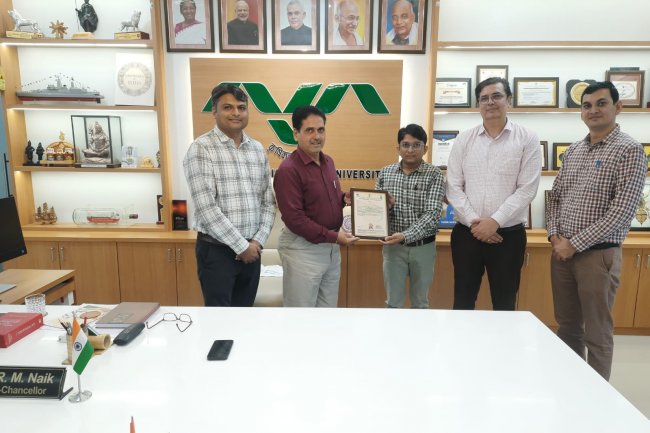 Successful registration of Patent titled “Biomarker-Based Insect Detection Device.”