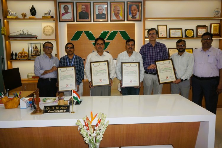 Successful registration of their patent titled “Solar Still 476356-001