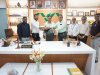 A Memorandum of Understanding (MOU) was formally exchanged between Navsari Agricultural University, Navsari and Krushi India Corporation Limited, Surat in the gracious presence of Dr. R. M. Naik, Hon’ble Vice Chancellor, NAU, Navsari.