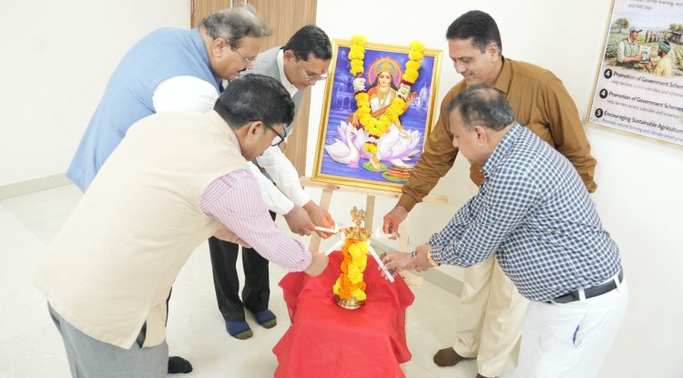 Dr. R. M. Naik, Hon’ble Vice-Chancellor, NAU, Navsari, attended the Natural Farming Illustration Workshop organized by Gujarat Natural Farming Science University (GNFSU), Halol on 5th September 2026.