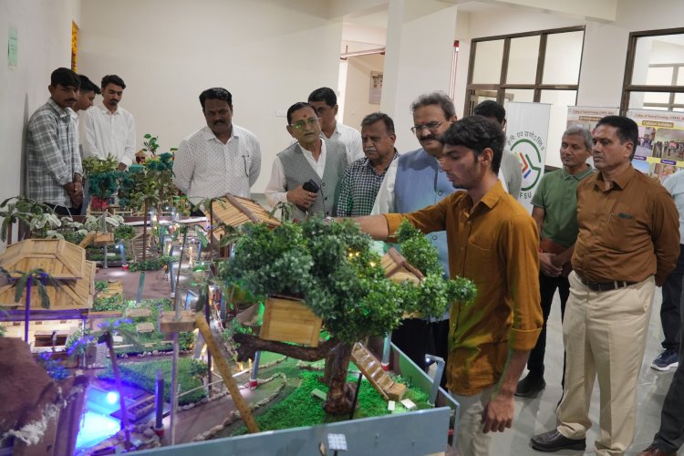 Dr. R. M. Naik, Hon’ble Vice-Chancellor, NAU, Navsari, attended the Natural Farming Illustration Workshop organized by Gujarat Natural Farming Science University (GNFSU), Halol on 5th September 2026.