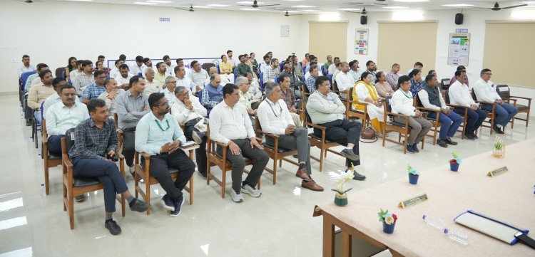 Dr. R. M. Naik, Hon’ble Vice-Chancellor, NAU, Navsari, attended the Natural Farming Illustration Workshop organized by Gujarat Natural Farming Science University (GNFSU), Halol on 5th September 2026.