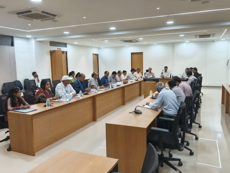 The 26th Meeting of the Library Committee of NAU, Navsari, was held on 11 September 2026 under the chairmanship of the Hon’ble Vice-Chancellor, Dr. R. M. Naik.