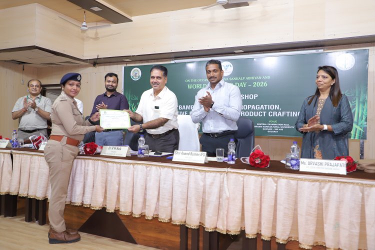 World Bamboo Day was celebrated by the College of Forestry, Navsari Agricultural University, Navsari under the Seva Sankalp Abhiyan on 18 September 2026.
