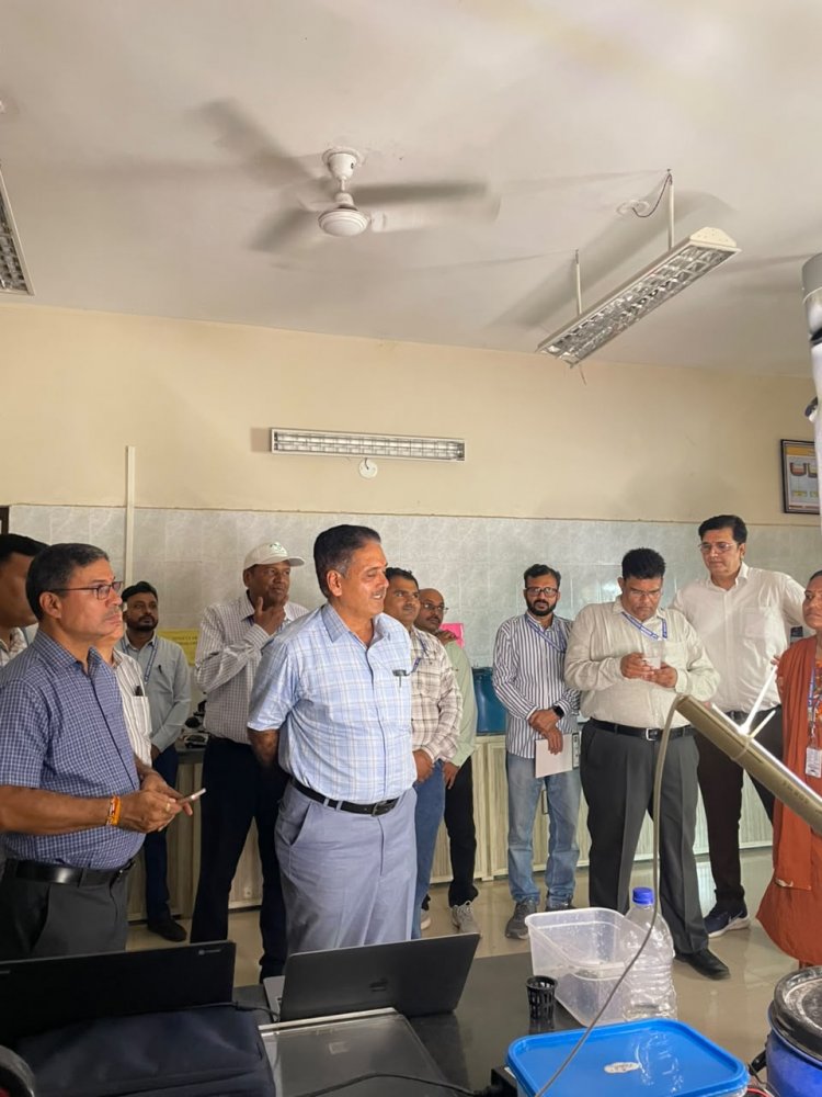 Dr. R. M. Naik, Hon’ble Vice-Chancellor, Navsari Agricultural University, Navsari visited the College of Agricultural Engineering and Technology and Polytechnic in Agricultural Engineering, NAU, Dediapada on 19th September 2026.