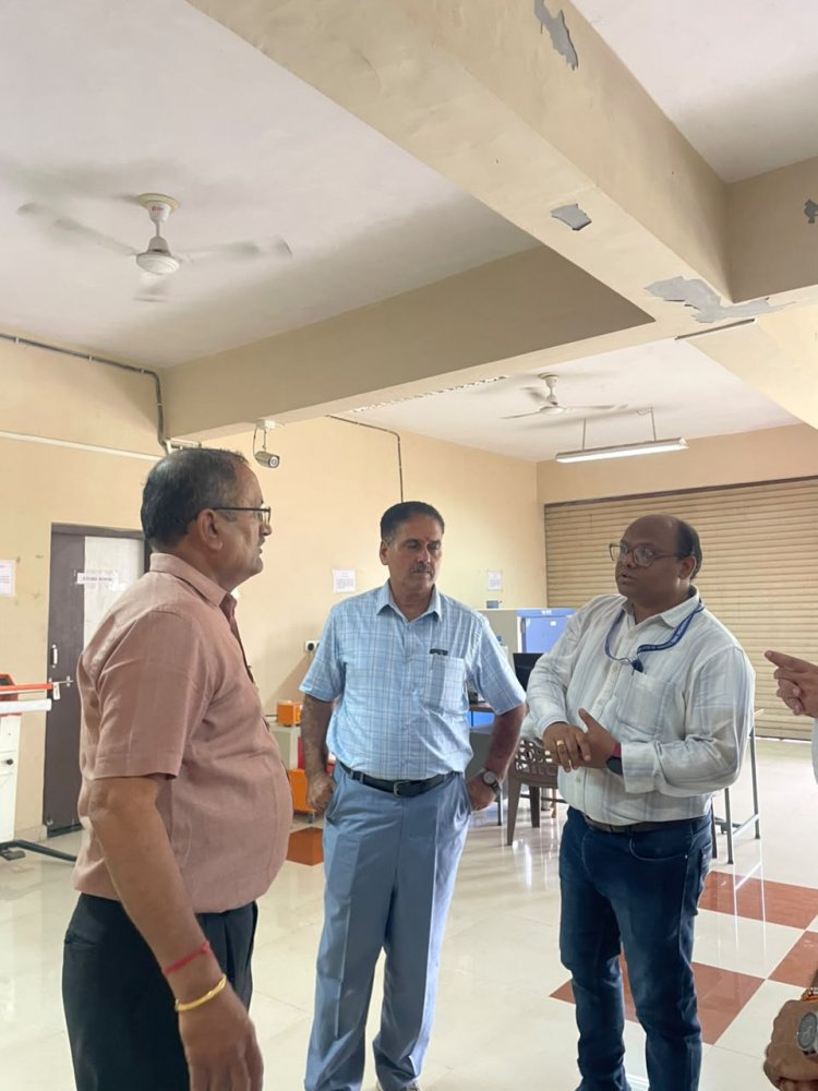 Dr. R. M. Naik, Hon’ble Vice-Chancellor, Navsari Agricultural University, Navsari visited the College of Agricultural Engineering and Technology and Polytechnic in Agricultural Engineering, NAU, Dediapada on 19th September 2026.